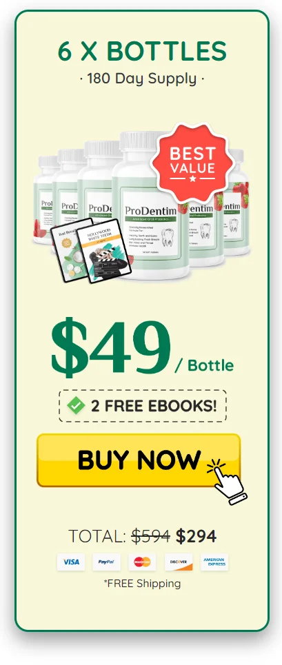 ProDentim™ 6 bottles price